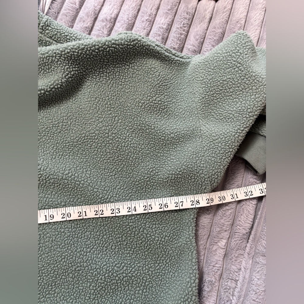 Women's Teal Half-Zip Sherpa From The UK - Picture 9 of 10